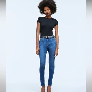 Madewell 10” high rise skinny ankle blue  jeans size 27